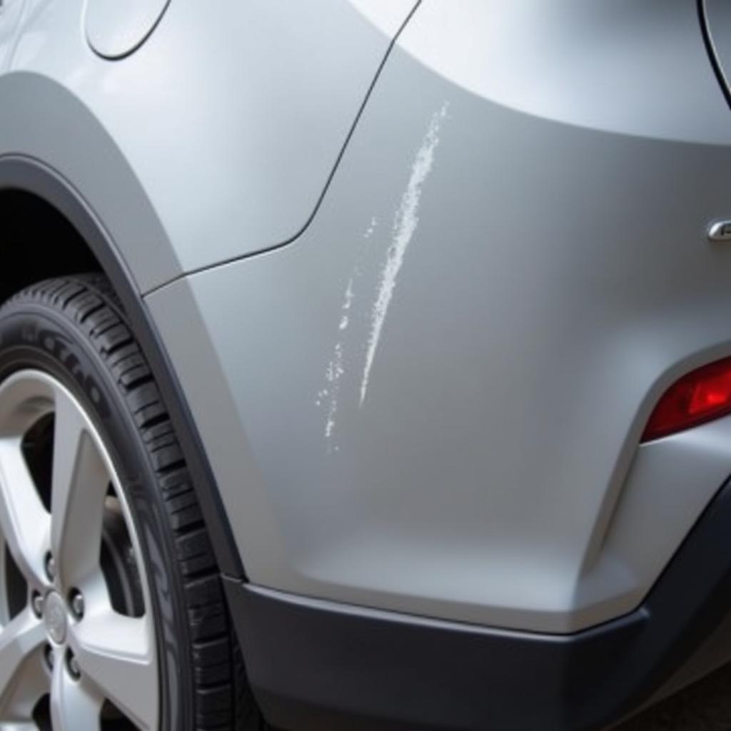 Car Bumper Scratch Repair Grimsby