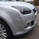 Car bumper with a scratch in Rochdale