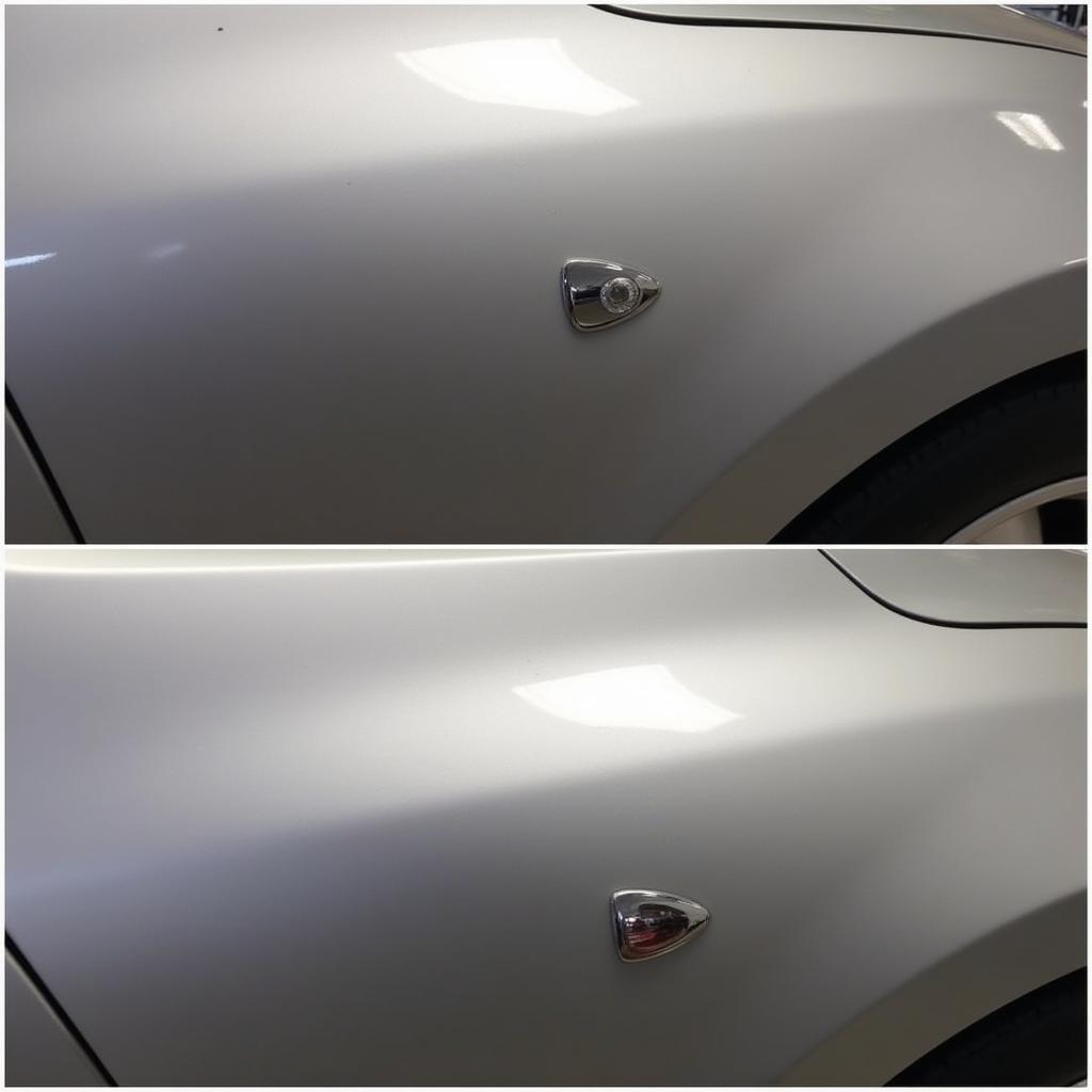 Car Chip Repair Before and After