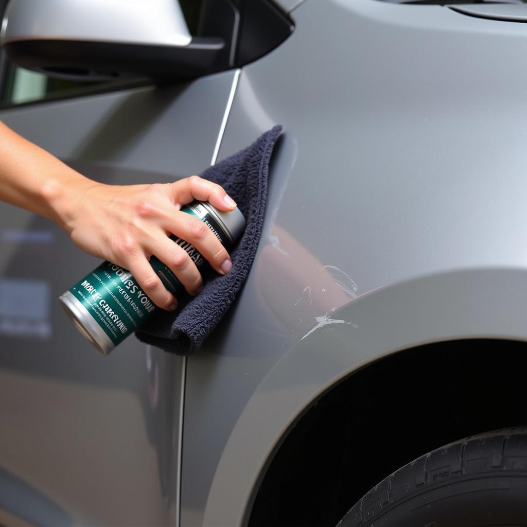 Repairing Clear Coat Scratches on a Car