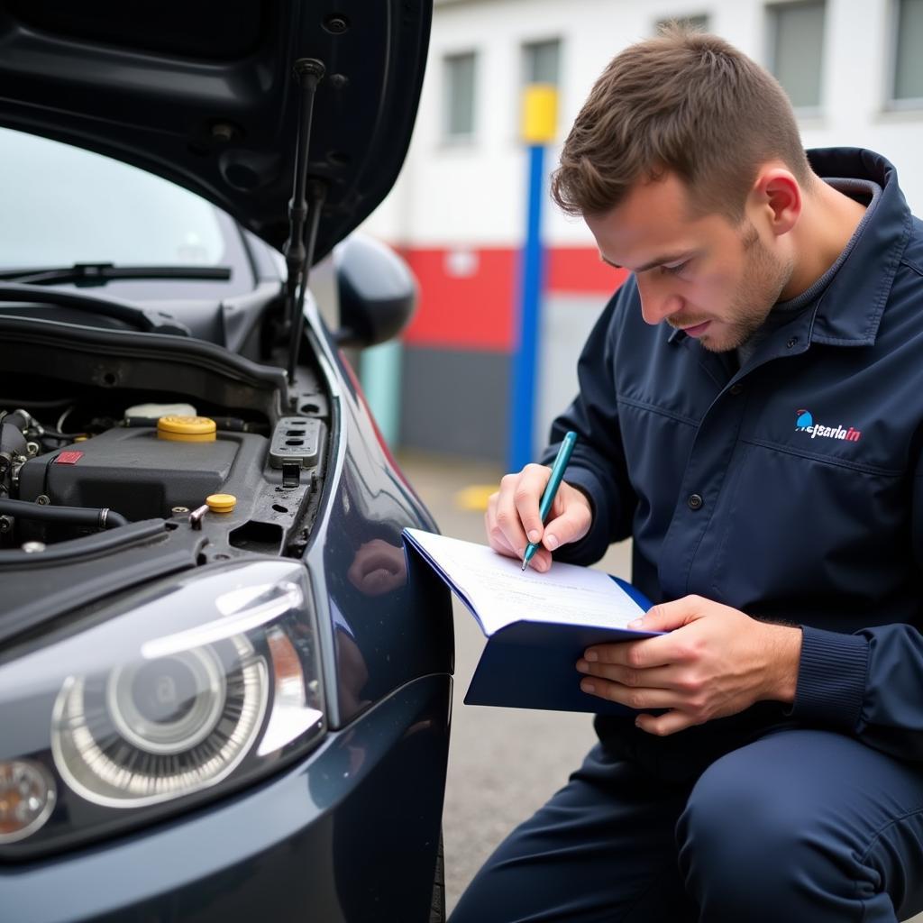 Car Damage Assessment in Neath Port Talbot