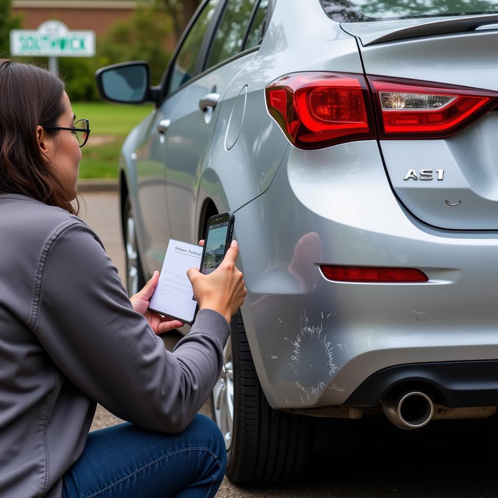 Car Damage Assessment in Southwick