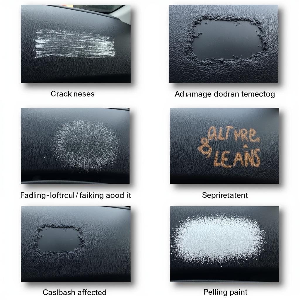 Types of Car Dashboard Damage