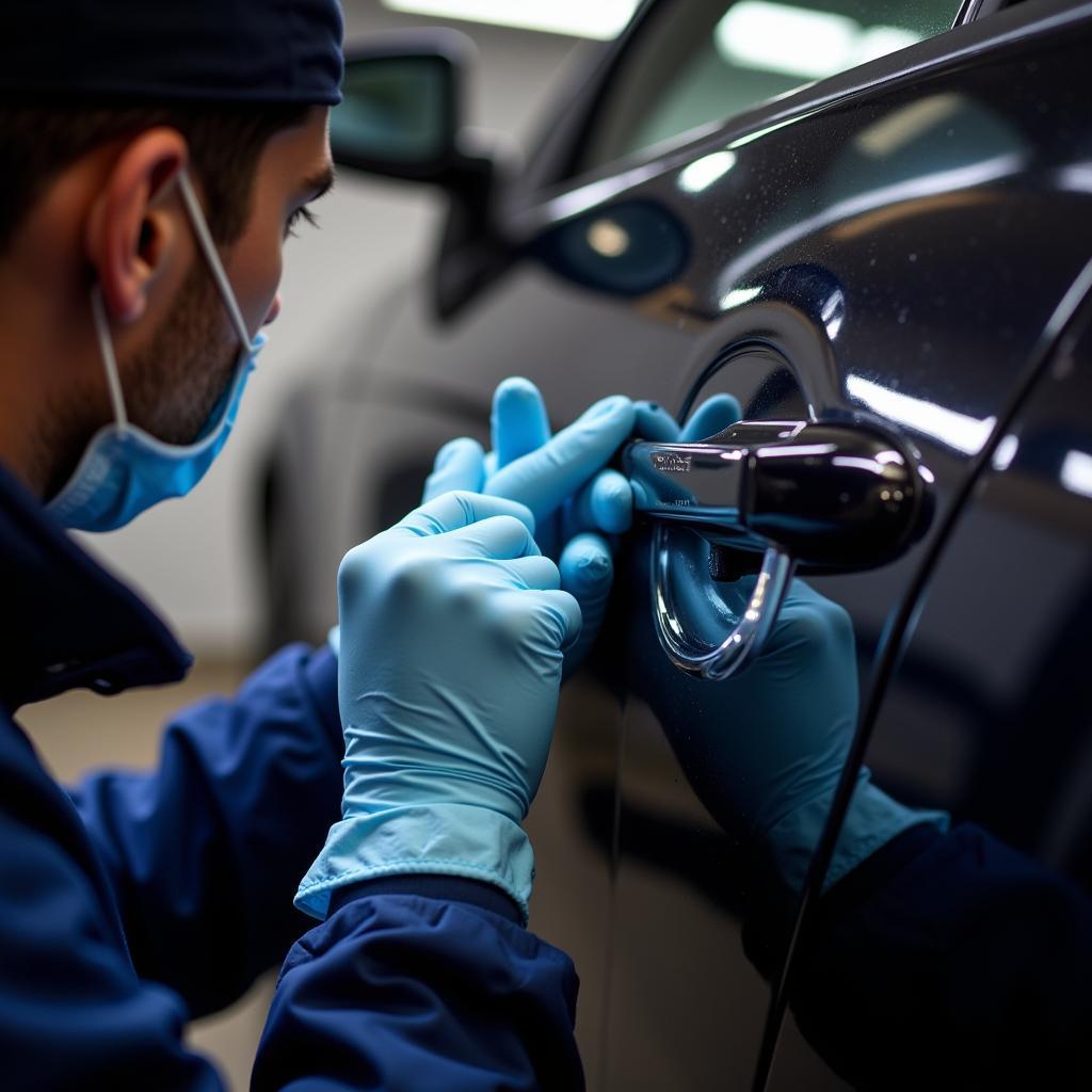 Assessing Car Dent Damage in Ashton-under-Lyne