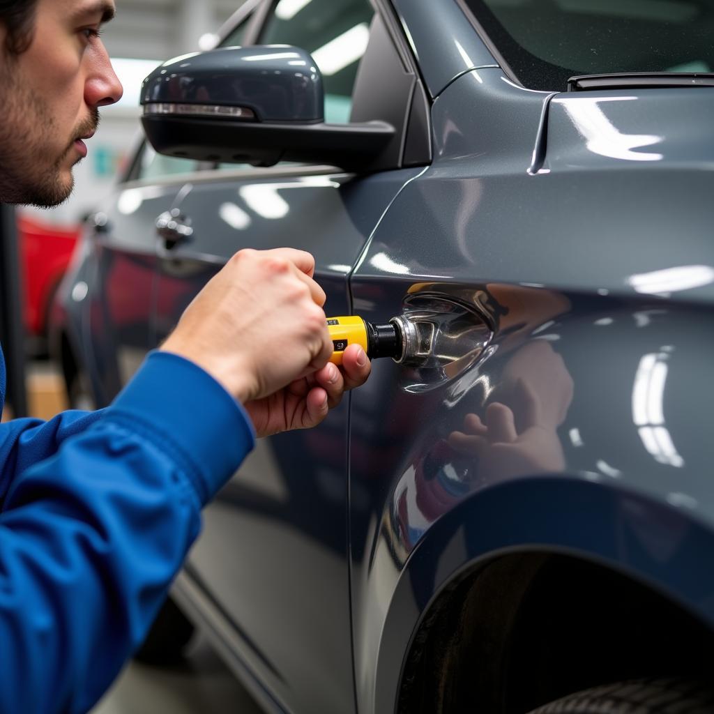 Assessing Car Dent Damage in North Lanarkshire