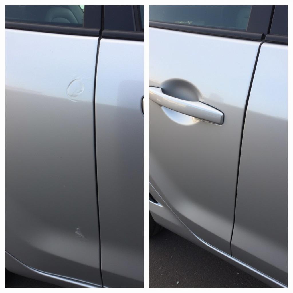 Before & After Dent Repair