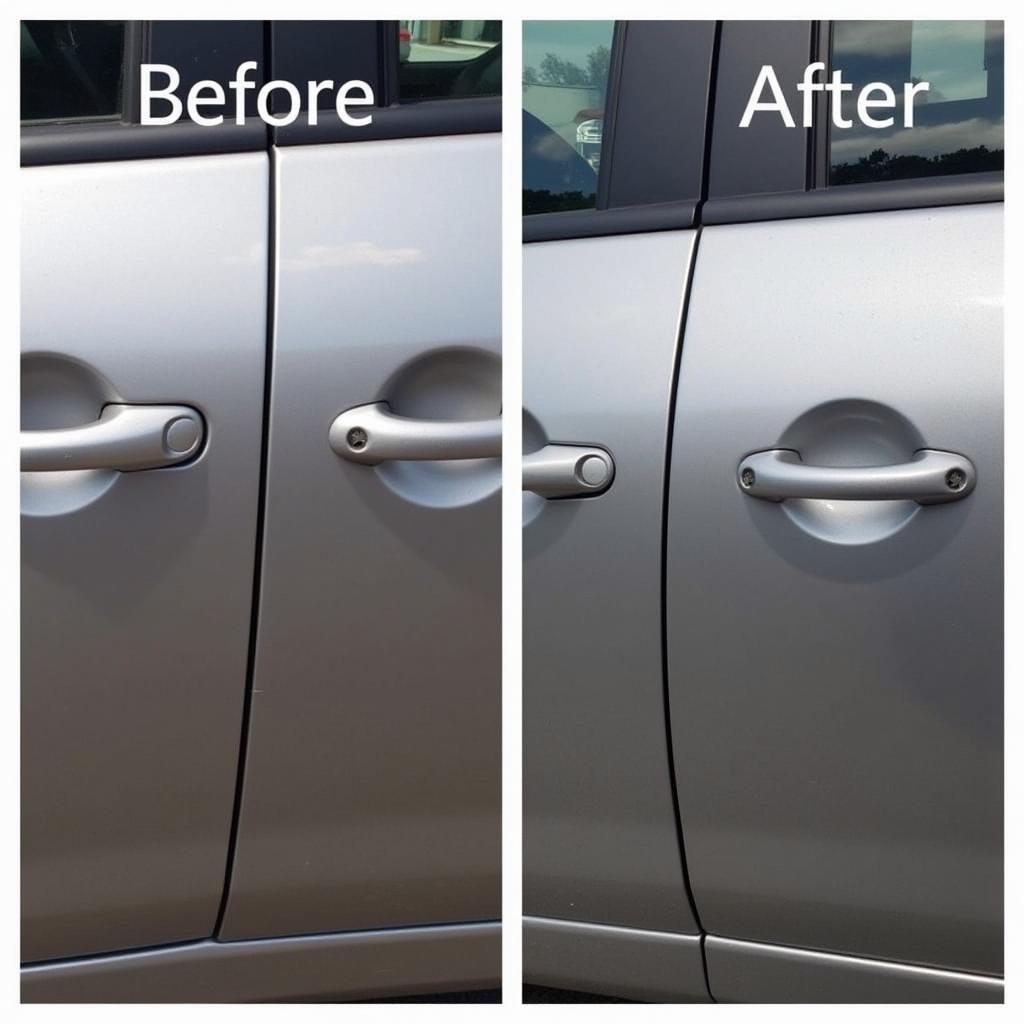 Car Dent Repair Before & After