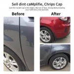 Before and After Car Dent Repair