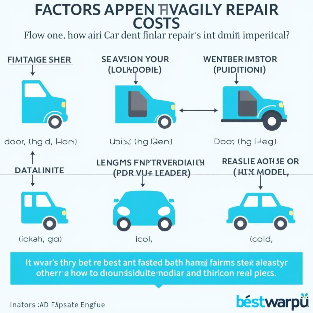 Factors Affecting Car Dent Repair Costs in Houston