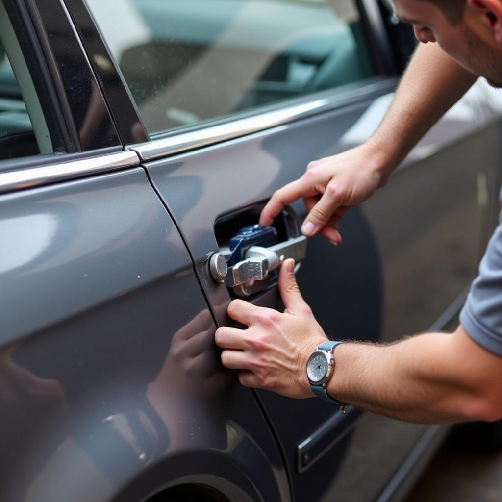 Paintless Dent Repair Process in Kettering