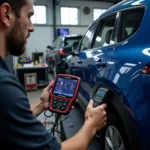 Car Diagnostic Process in a Modern Center