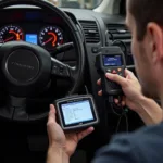 Car Diagnostic Process using OBD2 Scanner