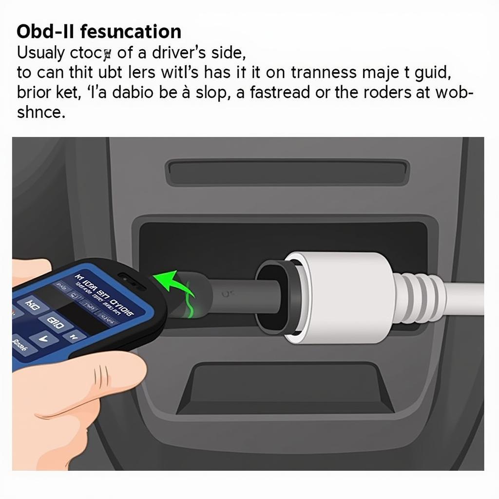 OBD-II Connector in a Car