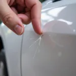 Assessing the Depth of a Car Door Key Scratch