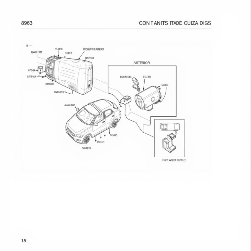 Car Electrical System Diagram