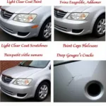 Types of Car Front Bumper Scratches