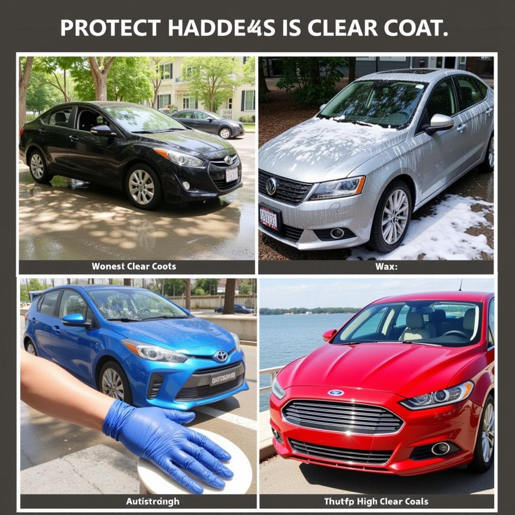 Protecting Car Hood Clear Coat