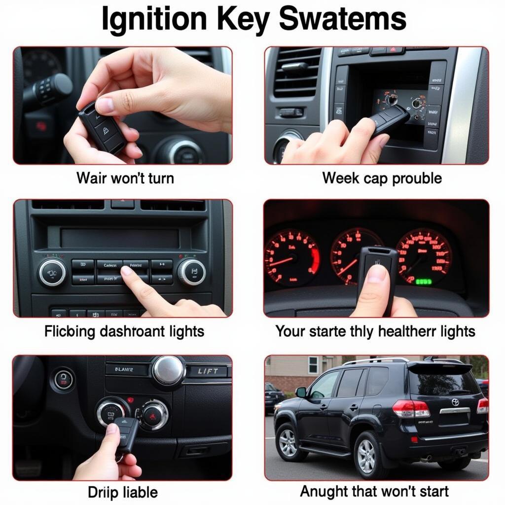 Common Car Ignition Key Switch Problems