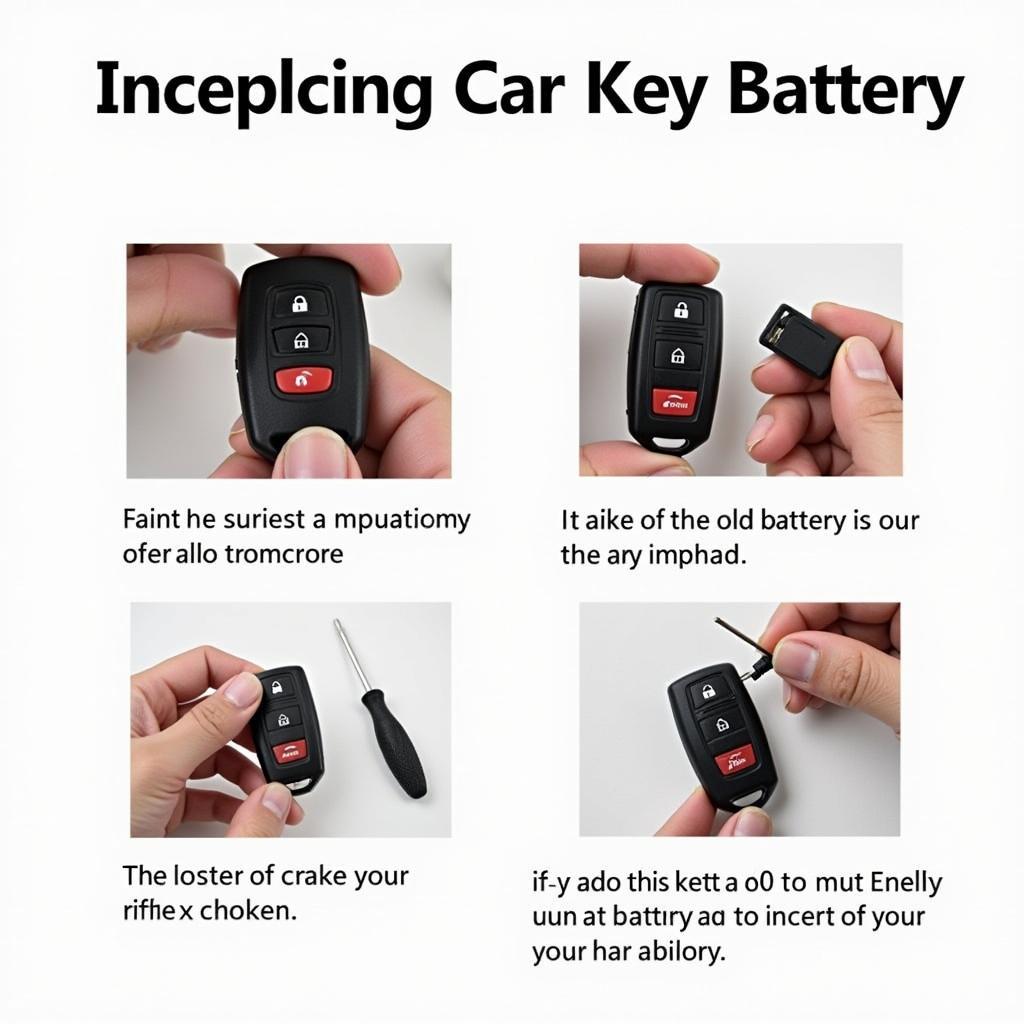 Car Key Battery Replacement in Chennai