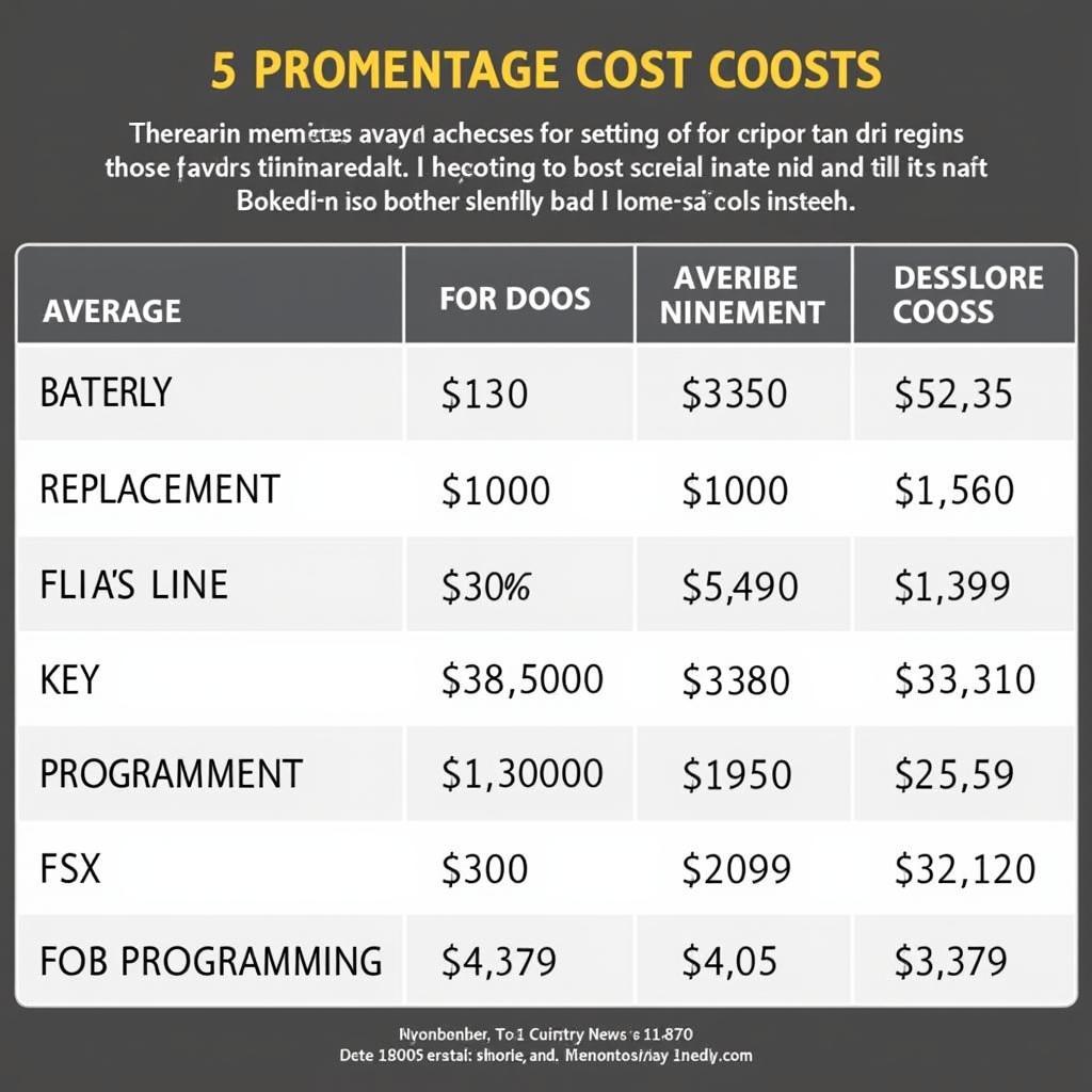 Car Key Fob Repair Cost in Stoke on Trent