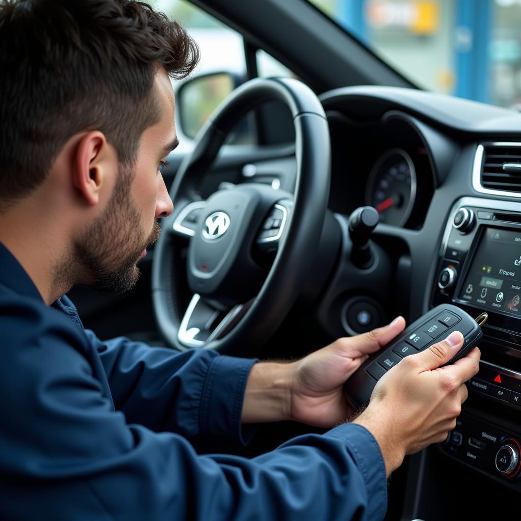 Car Key Fob Repair Technician