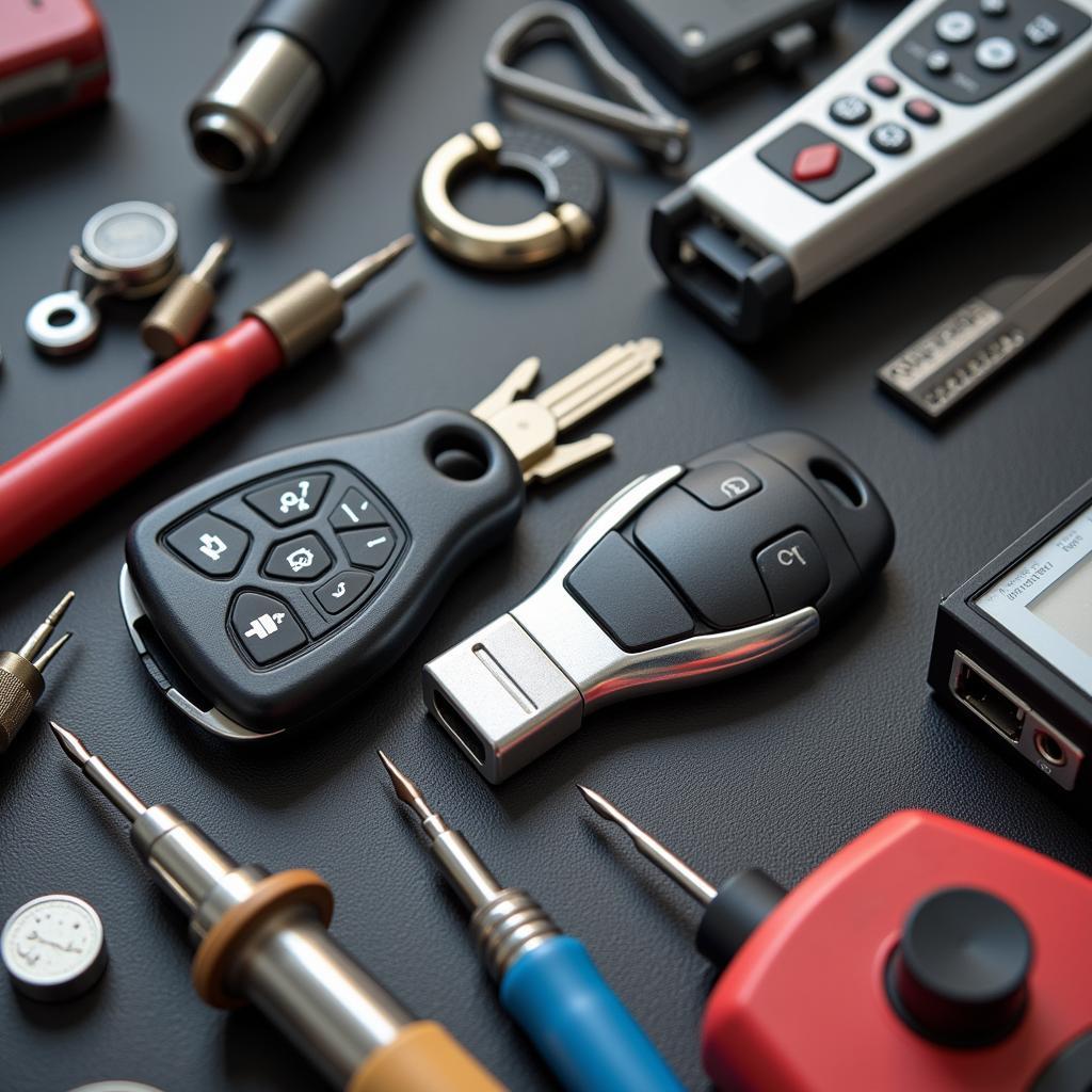 Professional Car Key Fob Repair Tools