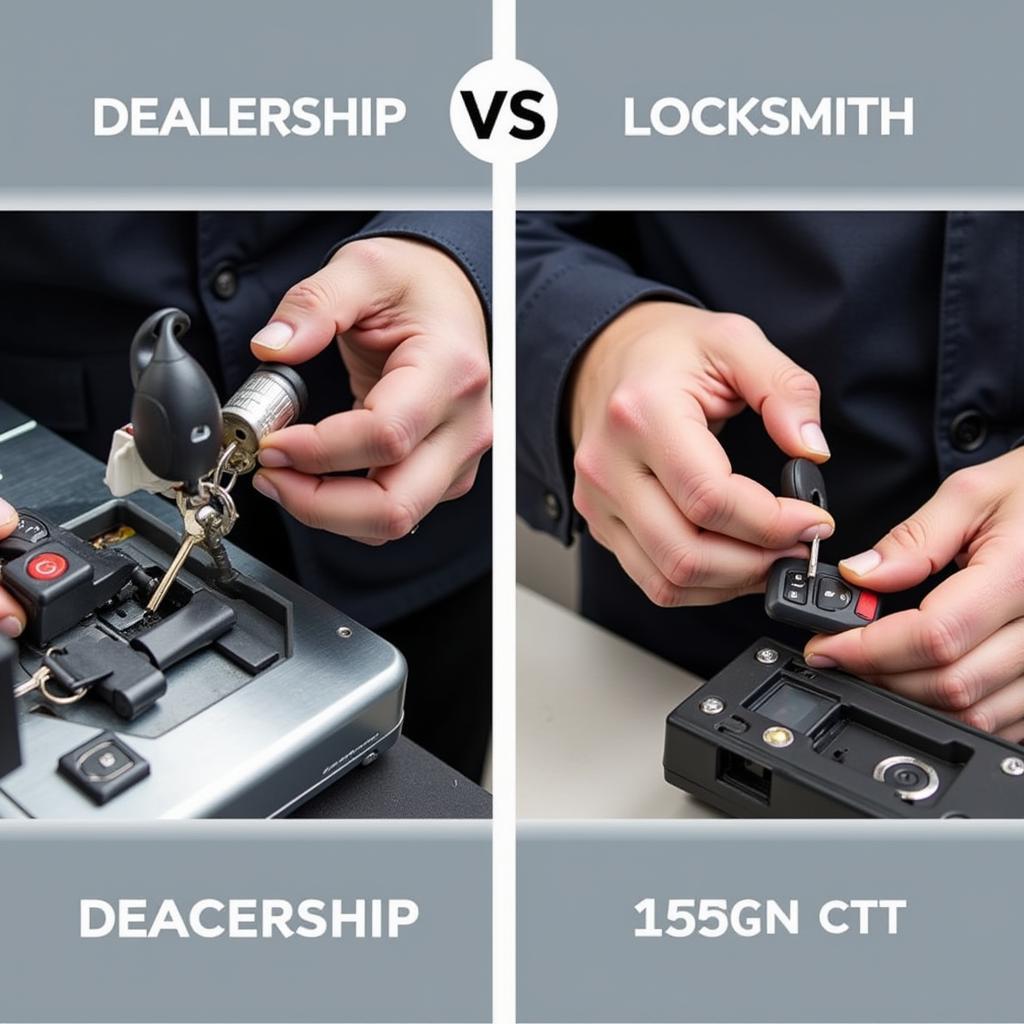 Car Key Repair: Dealership vs. Locksmith