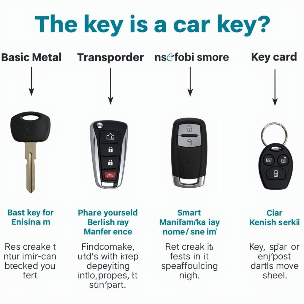 Car Key Types Comparison