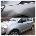 A Car with Flawless Paint After Repair in Essex