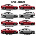 Car Paint and Body Repair Process