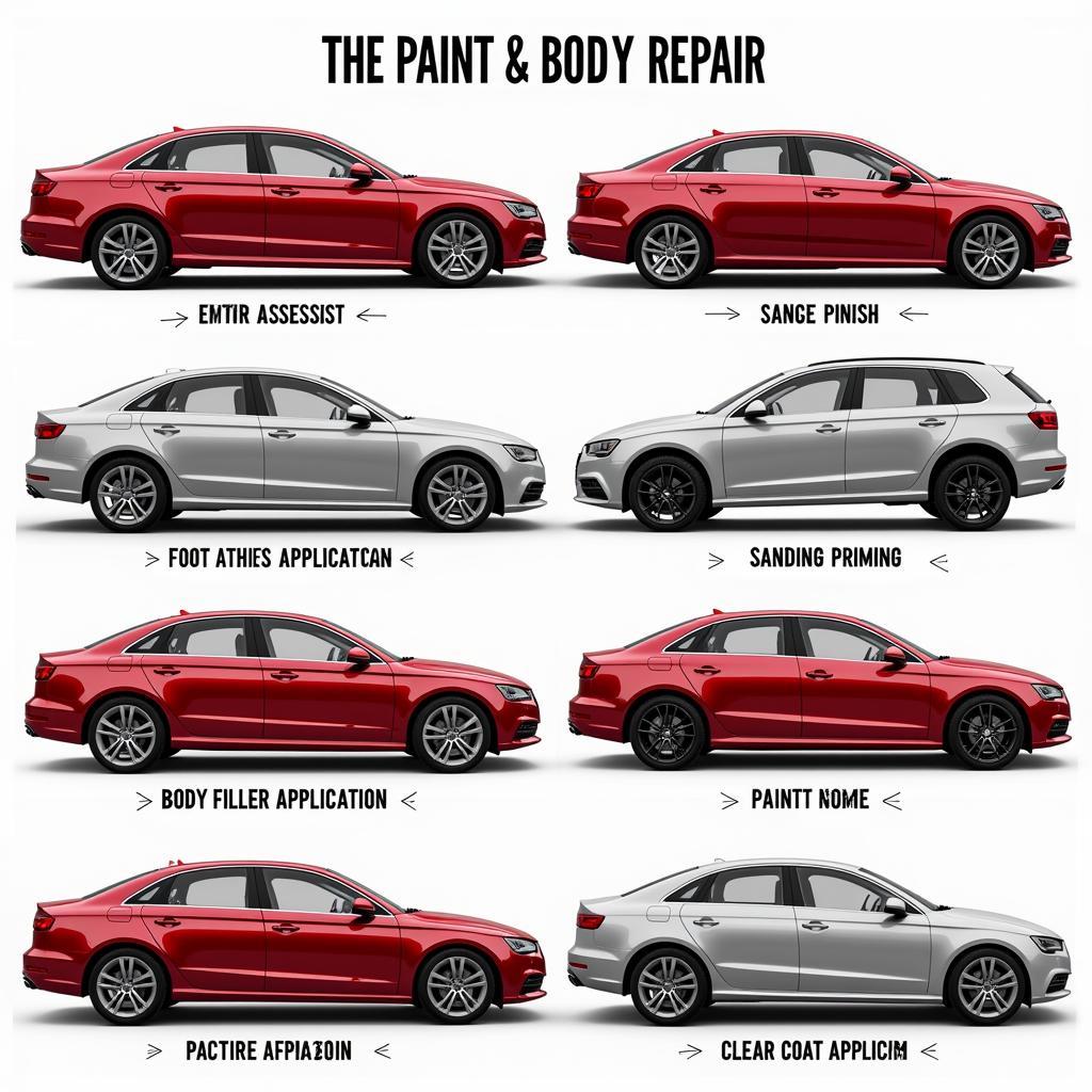 Car Paint and Body Repair Process