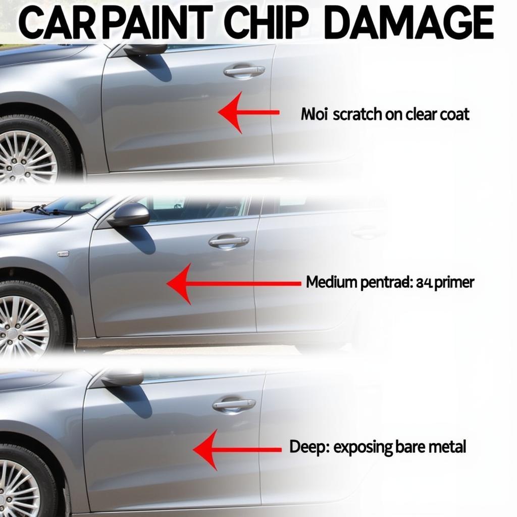 Types of Car Paint Chip Damage