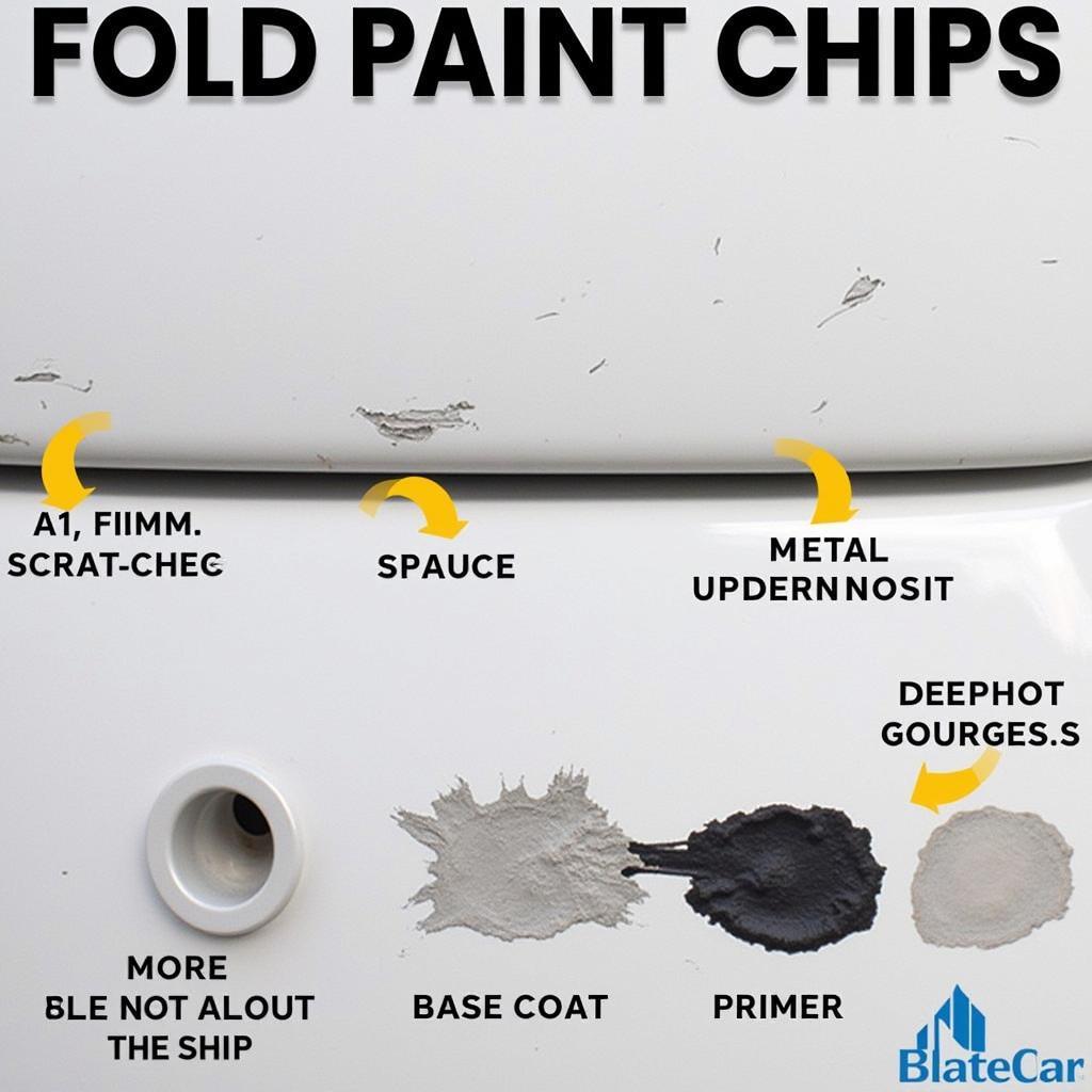 Identifying Different Types of Car Paint Chips