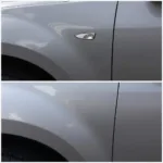 Car Paint Chip Repair Before & After