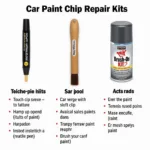 Types of Car Paint Chip Repair Kits Available at Canadian Tire