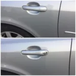 Before and After Car Paint Chip Repair from Reddit