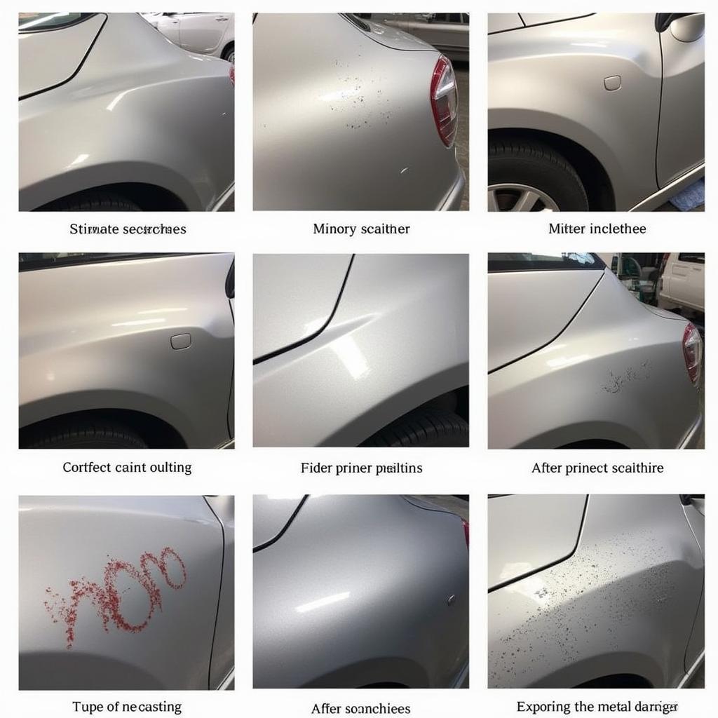 Car Paint Chip Types: Scratches, Chips, and Gouges