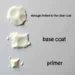 Types of Car Paint Chips: Clear Coat, Base Coat, and Primer Damage