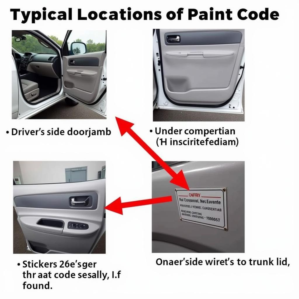 Finding Your Car's Paint Code