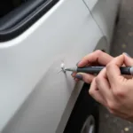 Car Paint Crack Repair: Fixing a Minor Crack