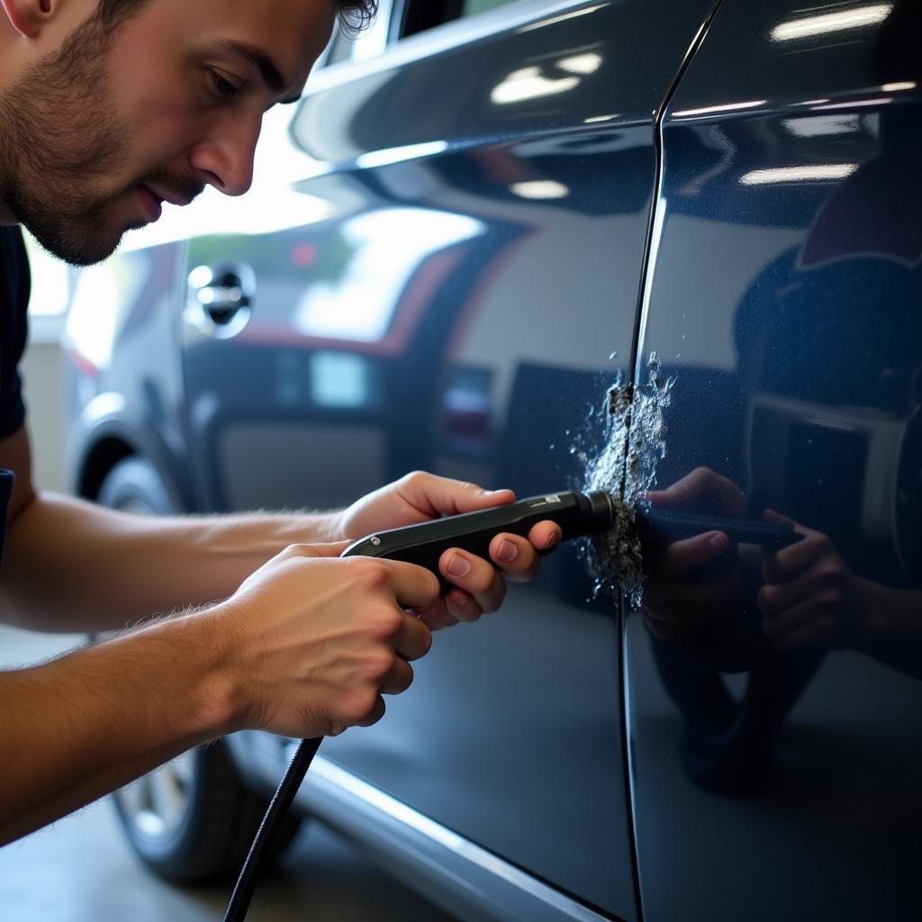 Assessing Car Paint Damage