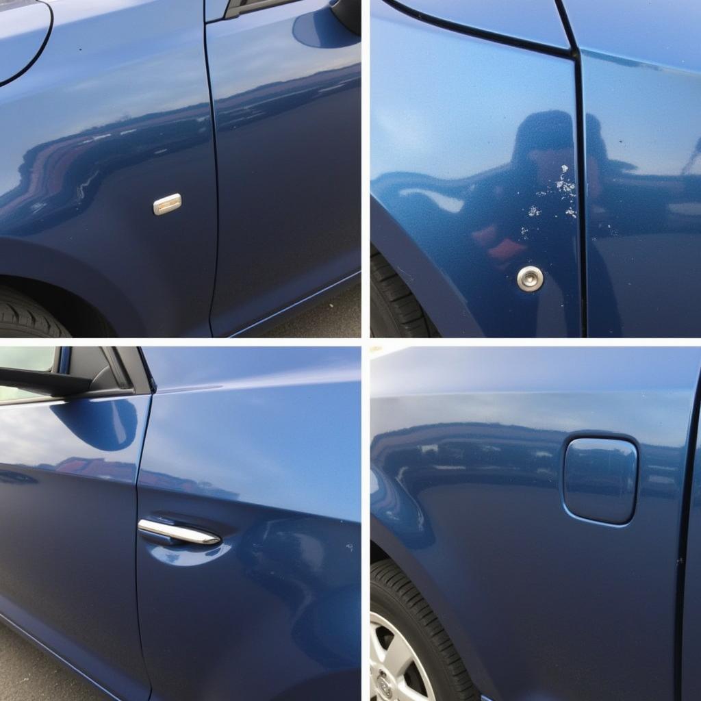 Car paint damage assessment in Chichester