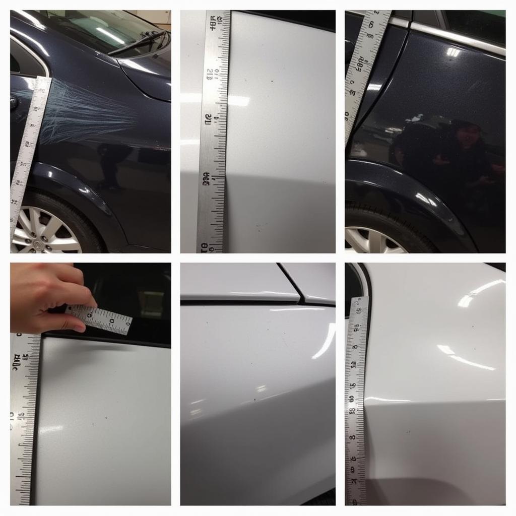 Car paint damage assessment in Tonbridge