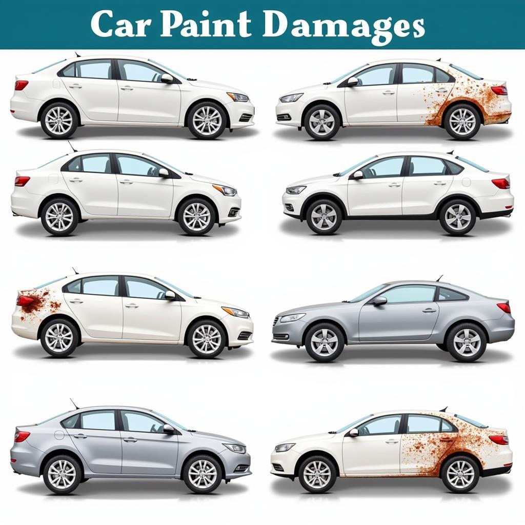 Different Types of Car Paint Damage