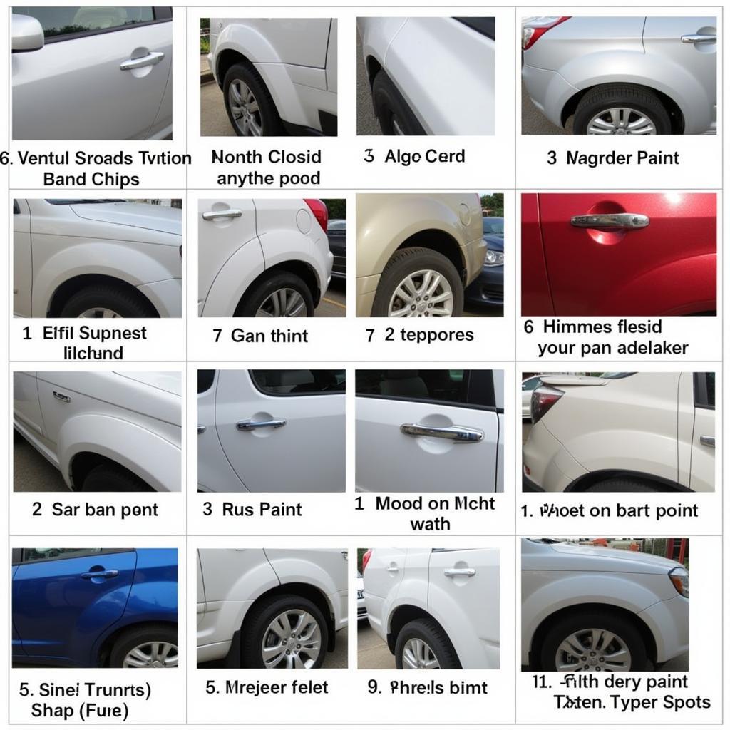 Types of Car Paint Damage