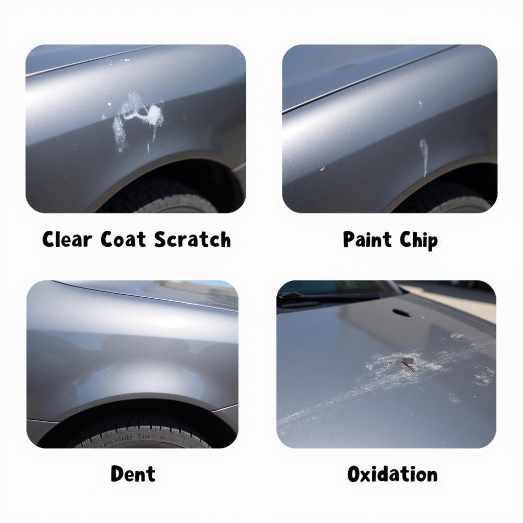 Types of Car Paint Damage