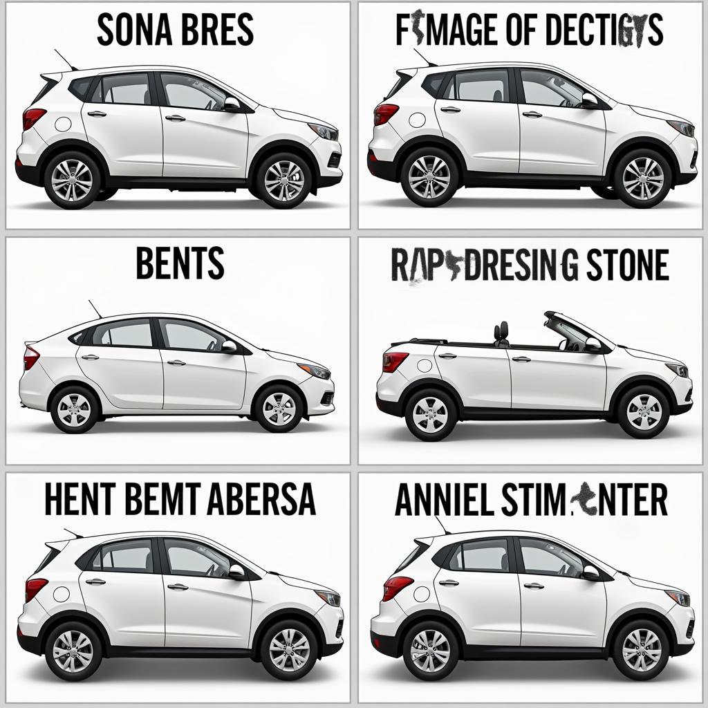 Types of Car Paint Damage in Aldershot