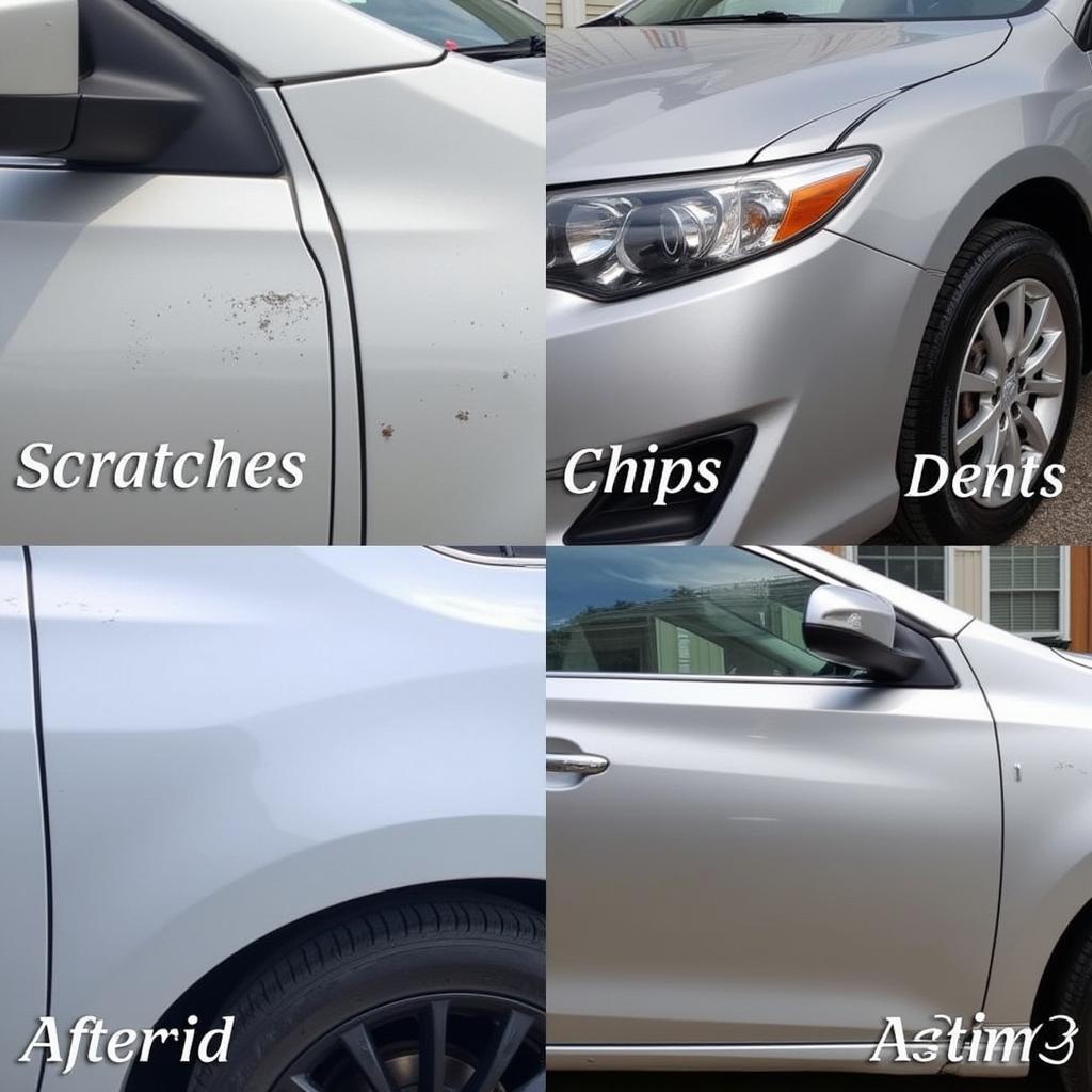 Types of Car Paint Damage in Milton