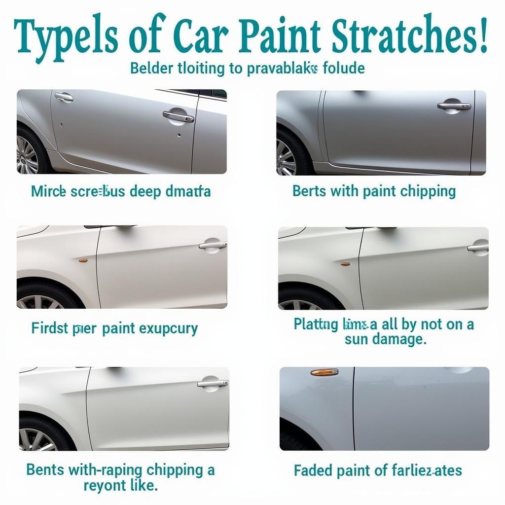 Types of Car Paint Damage in Paranaque