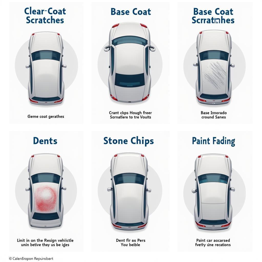 Types of Car Paint Damage in Tallaght